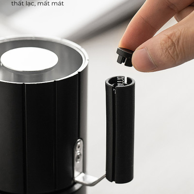 Bình pha cà phê Traveller Moka Pot nhôm CAFE DE KONA