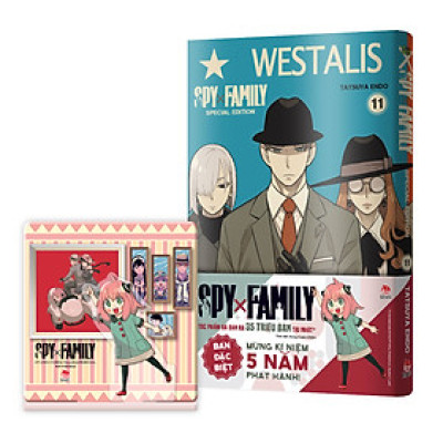 Spy X Family Tập 11 (Bản Đặc Biệt) [Tặng Kèm Obi + Bìa Áo PVC + Standee Acrylic]
