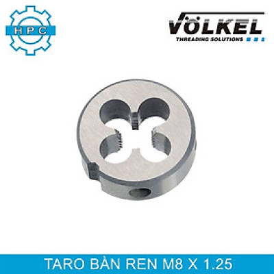 Taro bàn ren Volkel M 8 x 1.25