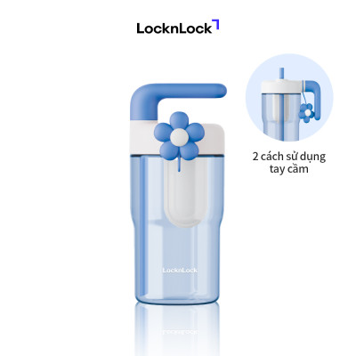 Bình Nước Nhựa LocknLock Handy Infuser Bottle ABF916 770ml, Hàng Chính Hãng, Có Ống Hút Và Tay Cầm - JoyMall