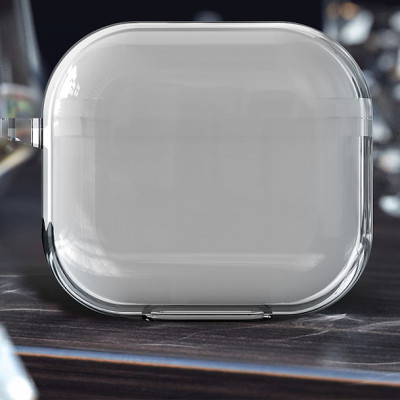 Vỏ Ốp Case Bảo Vệ TPU Trong Suốt Kai Cho AIRPODS Pro Kèm móc treo_ Hàng Chính Hãng