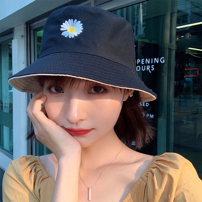Mũ Vành Nhỏ, Mũ Bucket Hoa Cúc, Mũ Bucket Cụp Phong Cách Swag Siêu Xinh MD07