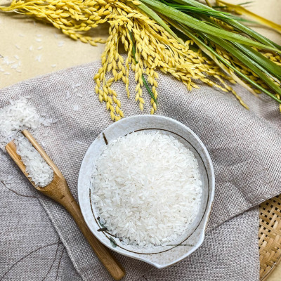 Gạo Hoa Lúa Xanh - Túi 2kg - Tơi xốp, mềm cơm, dẻo ít, thơm nhẹ