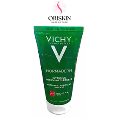 Sữa rửa mặt giảm dầu, ngăn ngừa mụn Vichy Normaderm Phytosolution (50ml)