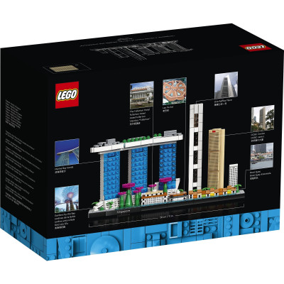 LEGO Architecture 21057 Thành Phố Singapore (827 chi tiết)