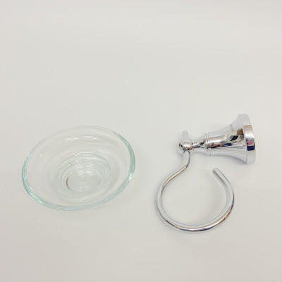 Lô xà bông khay đựng thủy tinh phòng tắm dòng Tyler Moen - 90026