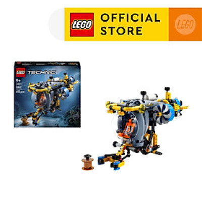 LEGO TECHNIC 42201 Đồ Chơi Lắp Ráp Tàu Ngầm Nghiên Cứu Biển Sâu (413 chi tiết)