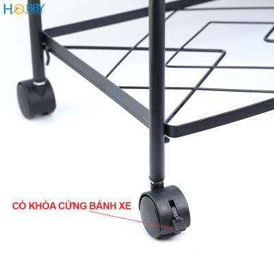 Kệ đựng xoang nồi nhà bếp 5 tầng lắp ráp tiện dụng Hobby Home Decor KB5T