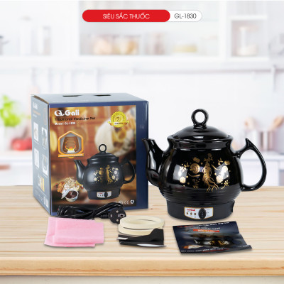 Siêu sắc thuốc đa năng Gali GL-1830 - 3.3L. Siêu nấu thuốc tự động. Hàng nhập khẩu chính hãng chất lượng cao.