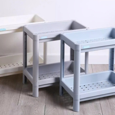 Kệ đa năng chữ nhật Osaka HOKORI cao cấp 2 tầng - Đựng đồ phòng tắm, gia vị, úp chén bát