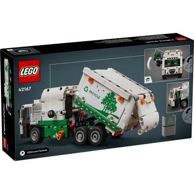 LEGO TECHNIC 42167 Đồ chơi lắp ráp Xe tải rác điện Mack LR (503 chi tiết)