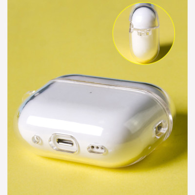 Ốp Nhựa Cứng Trong Suốt cho Airpods 3 / Airpods Pro 2 - Hàng Chính Hãng