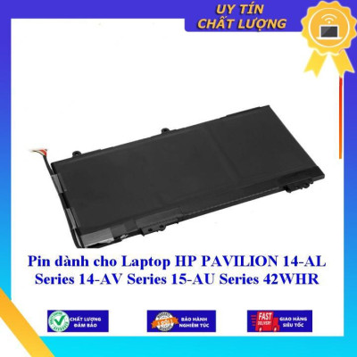 Pin dùng cho Laptop HP PAVILION 14-AL Series 14-AV Series 15-AU Series 42WHR - Hàng Nhập Khẩu New Seal