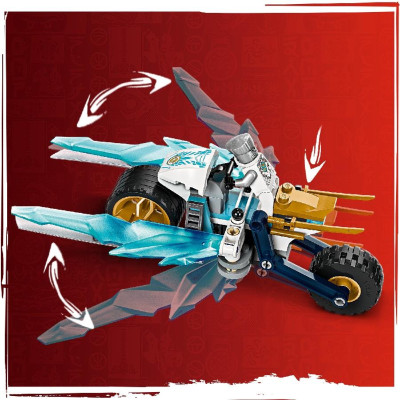 LEGO NINJAGO 71816 Đồ Chơi Lắp Ráp Siêu Xe Băng Tuyết Của Zane (84 chi tiết)