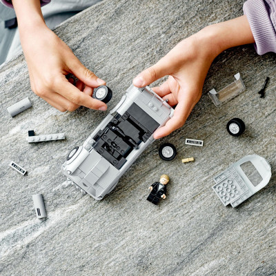 Đồ Chơi Lắp Ráp: Siêu Xe 007 Aston Martin Db5 LEGO SPEED CHAMPIONS 76911 (298 chi tiết)