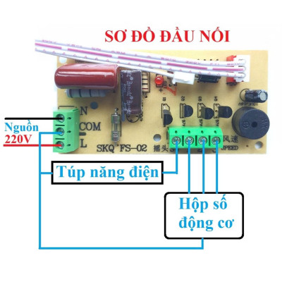 (Bản tiếng Việt) Bộ Mạch Điều Khiển Từ Xa Cho Quạt Thông Minh – Giải Pháp Tiện Lợi, Dễ Dàng Sử Dụng!