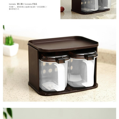 Kệ đựng hộp gia vị Inomata nội địa Nhật Bản