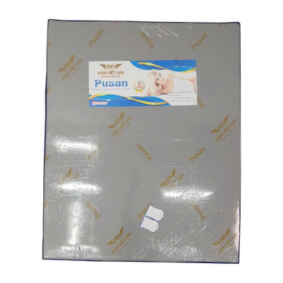 Nệm cao su non Ép Dẻo Pusan-Hàn Việt Hải- Bảo hành 8 năm.
