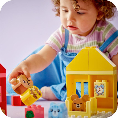 Đồ Chơi Lắp Ráp Phòng Ăn Và Phòng Ngủ Của Bé LEGO DUPLO 10414