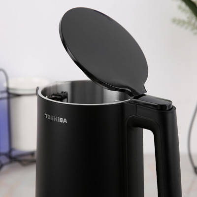 Bình đun siêu tốc Toshiba KT-15DS1NV - 1.5L - Inox 304 - Hàng chính hãng, bảo hành 12 tháng, chất lượng Nhật Bản