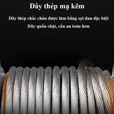 Bộ Tời Điện PA200 (100/200kg) Kèm Rùa Điện Giúp Di Chuyển Tời Điện Dễ Dàng, Nâng Kéo Hàng Hóa Linh Hoạt - Hàng Chính Hãng (Giao Màu Ngẫu Nhiên)