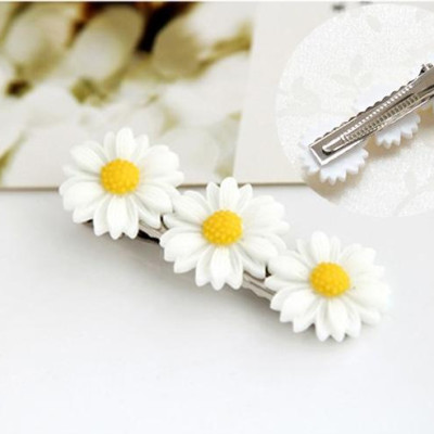 Set 5 dây buộc tóc và cặp tóc Hoa cúc