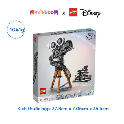 Đồ Chơi Lắp Ráp Mô Hình Máy Quay Phim Cổ Điển Walt Disney LEGO DISNEY PRINCESS 43230 (811 chi tiết)