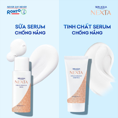 Serum chống nắng ngăn sạm, nám da Skin Aqua Nexta Shield Serum UV Essence SPF50+ PA++++ 50g ( dạng sữa)