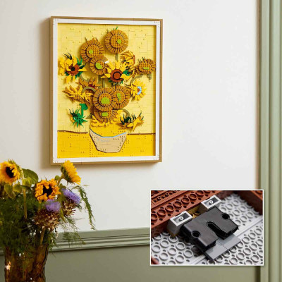 LEGO ART 31215 Đồ Chơi Lắp Ráp Tranh Hoa Hướng Dương Của Vincent Van Gogh (2615 chi tiết)