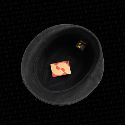 Mũ vành da cao cấp thời trang NÓN SƠN P2DA-ĐN1