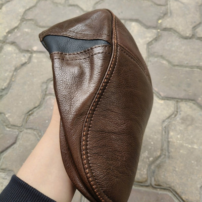 Mũ beret nam da bò cao cấp BHY1901 Mũ bê rê. Nón nồi nam