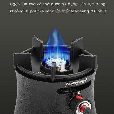 Bếp gas mini CAFE DE KONA pha cà phê moka
