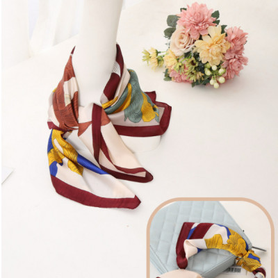 Khăn turban nữ, khăn thắt nơ lụa silk 