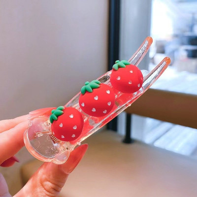 Kẹp Tóc Càng Cua Trong Suốt Phong Cách Thời Trang Hàn Quốc Dễ Thương
