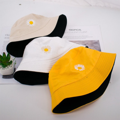 Mũ Vành Nhỏ, Mũ Bucket Hoa Cúc, Mũ Bucket Cụp Phong Cách Swag Siêu Xinh MD07