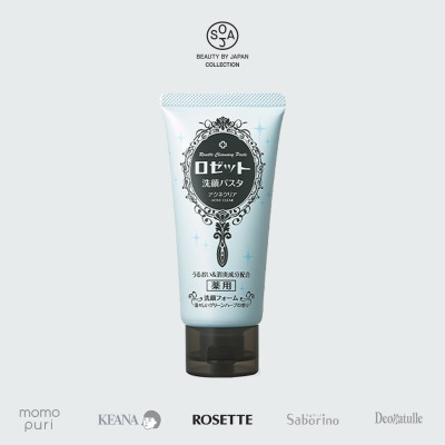 Combo Làm Giảm Mụn Và Thu Nhỏ Lỗ Chân Lông Rosette Face Wash Pasta Acne Clear + Rosette Face Wash Pasta Sea Clay Smooth