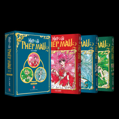 Boxset Hiệp Sĩ Phép Màu - Magic Knight Rayearth (Bộ 3 Cuốn) - Phần II - Tặng Kèm 01 Postcard Ivory