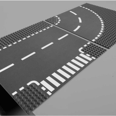 Đế Lót Lego City - Ngã Ba Và Khúc Quanh 7281 (2 Mảnh Ghép)