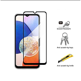 Dán Kính Cường Lực Full Màn Cho Xiaomi Redmi 13C Tấm Dán Màn Hình Độ Cứng 9H - Hàng nhập khẩu