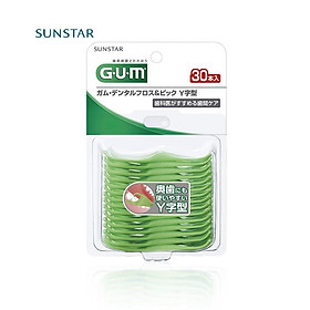 Chỉ nha khoa Sunstar Gum làm sạch các mảng bám giữa kẽ răng  - Made in Japan