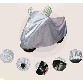 Bạt Phủ Áo Trùm Xe Máy Vải Dù Che Mưa Nắng Thời Tiết Khắc Nghiệt Loại Lớn Cho Dòng Xe Tay Ga - Xe Số Thông Dụng