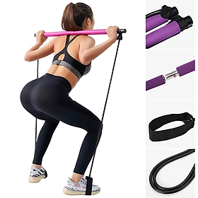 Thanh Tập Pilates Valeo Có Dây Kháng Lực Tập Tay Lưng Ngực Mông Chân Đùi Toàn Thân Đa Năng Cao Cấp