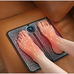 Thảm massage chân xung điện giúp lưu thông máu giảm đau mỏi 