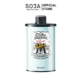 Bột Khử Mùi Đá Khoáng Kháng Khuẩn Toàn Thân Bạc Hà Cho Nam Deonatulle Sappari Powder For Men 45G