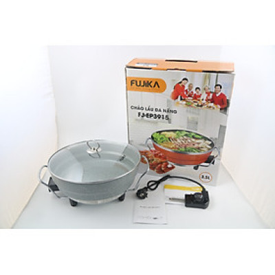 Chảo Lẩu Điện Nướng Hấp 3.5L FUJIKA FJ-EP3915 - Hàng Chính Hãng