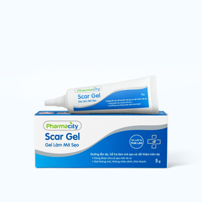 Gel làm mờ sẹo Pharmacity Scar Gel (5g)