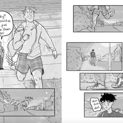 Sách - Heartstopper Volume Four by ALICE OSEMAN (UK edition, paperback)