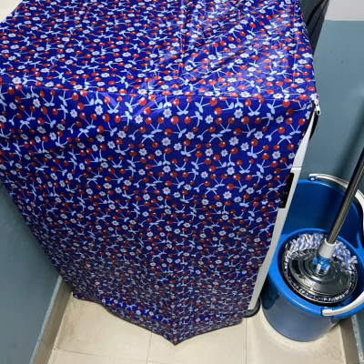 Áo phủ máy giặt cửa trên cho máy từ 6 - 15 kg, vải dù siêu bền ,dày chống thấm nước ,chống bụi , bảo vệ máy trong mùa mưa nắng giao màu ngẫu nhiên