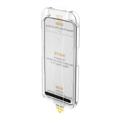 Kính cường lực khung tự dán cho iPhone 15 / 15 Plus / 15 Pro / 15 Pro Max hiệu WIWU SQ-008 Easy install - Viền siêu mỏng 0.33mm, chống mẻ cạnh, Phủ nano siêu mượt - Hàng nhập khẩu
