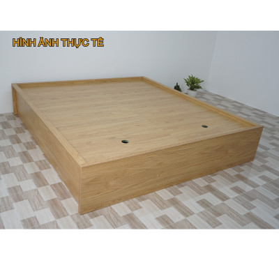[Happy Home Furniture] DOOBIE, Giường ngủ  < không đầu giường > - 2 hộc tủ kéo, GNG_005,GNG_006, GNG_007, GNG_008